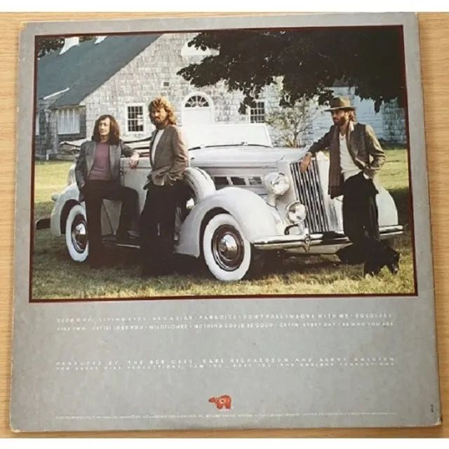 Disco vinil - LP - ano 1981 - Polygram - Living Eyes - Bee Gees - Foto 3