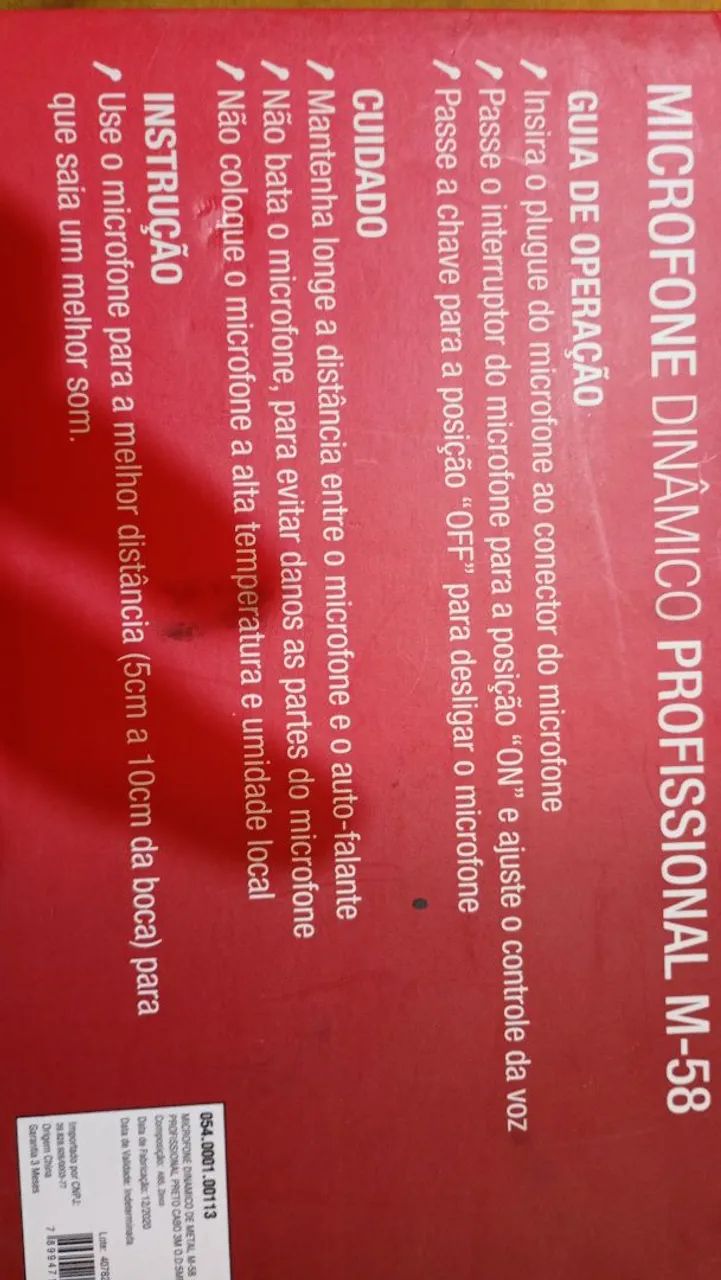 Microfone profissional  - Foto 4
