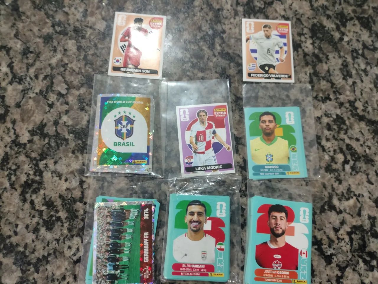 Figurinhas da copa do mundo
