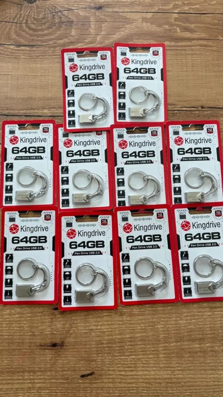 10 Pendrives 64GB