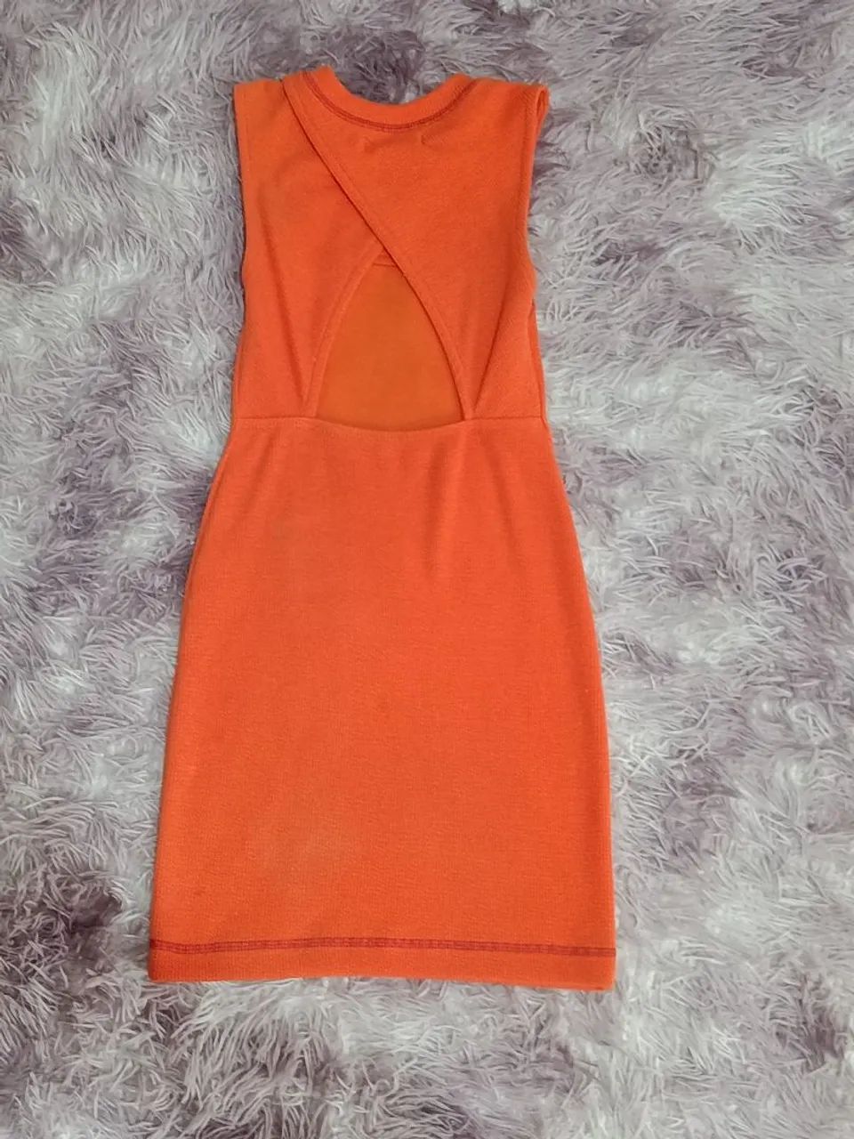 Vestido Laranja Colcci Original  - Foto 4