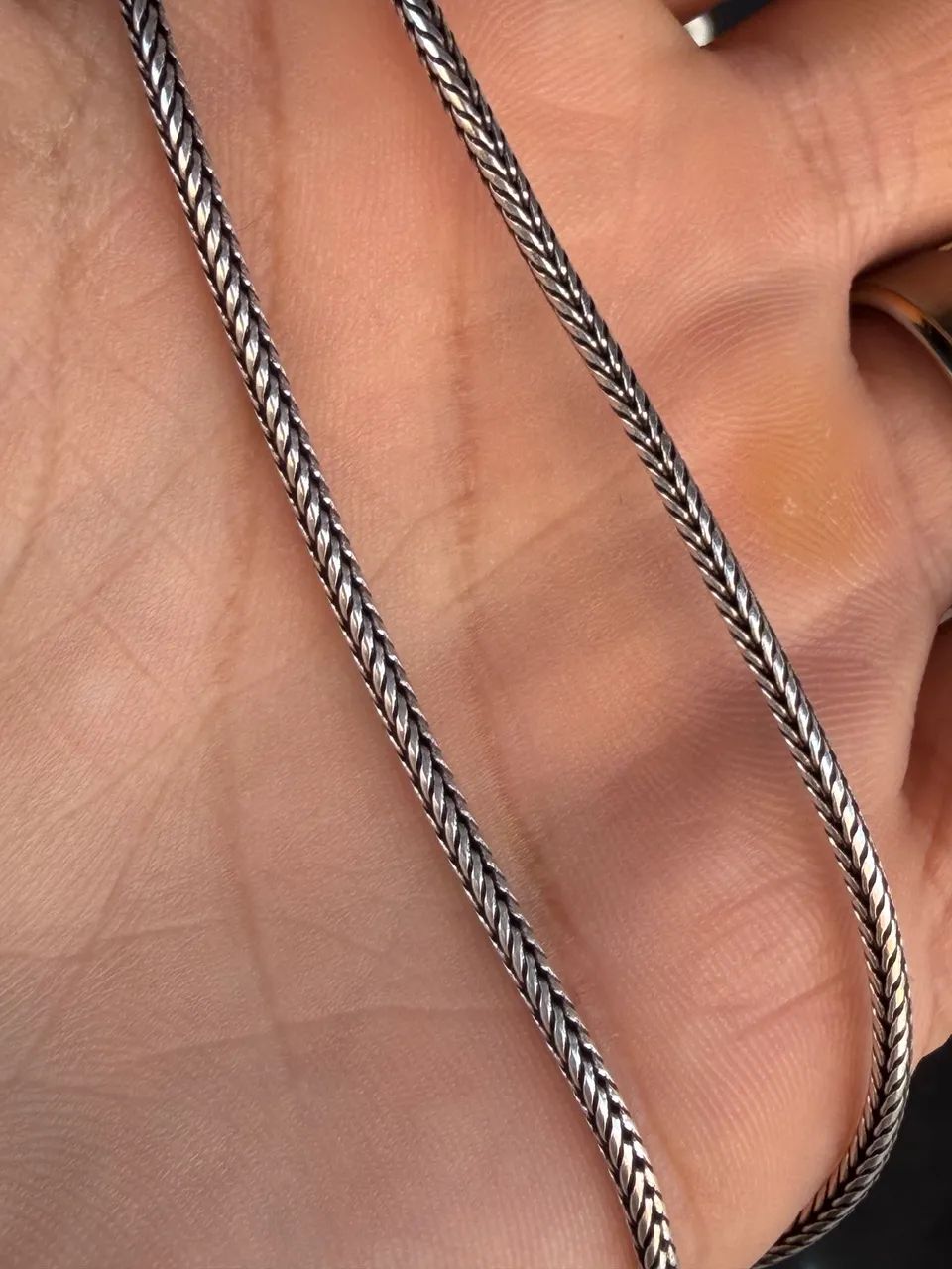 Corrente de Prata de Bali Legítima  - Foto 2