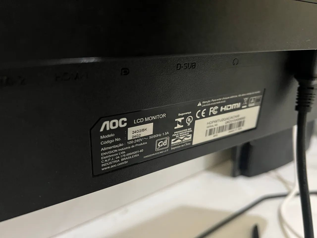 Monitor aoc 24 144hz - Foto 3