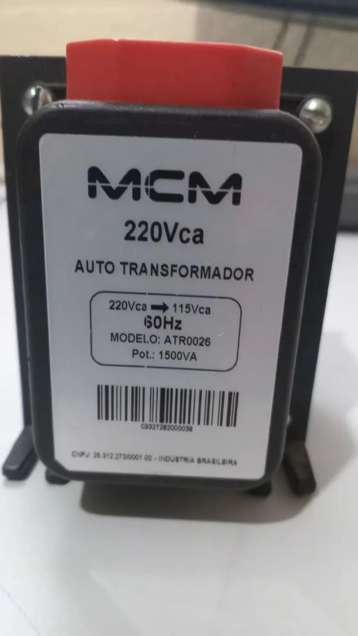 Transformador 1500va Bivolt-MCM Atroo26