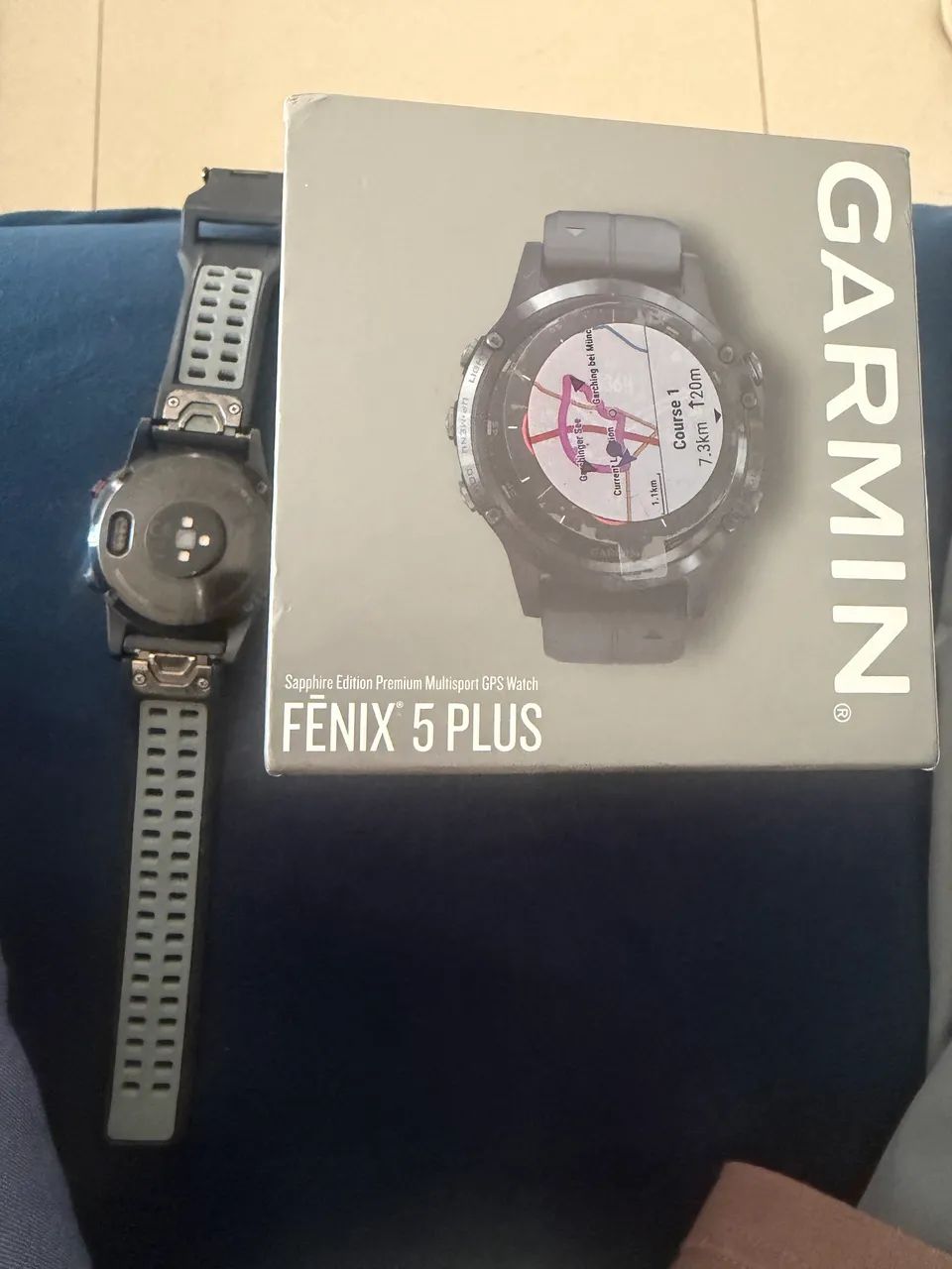 Relógio Garmin Fenix 5 plus 
