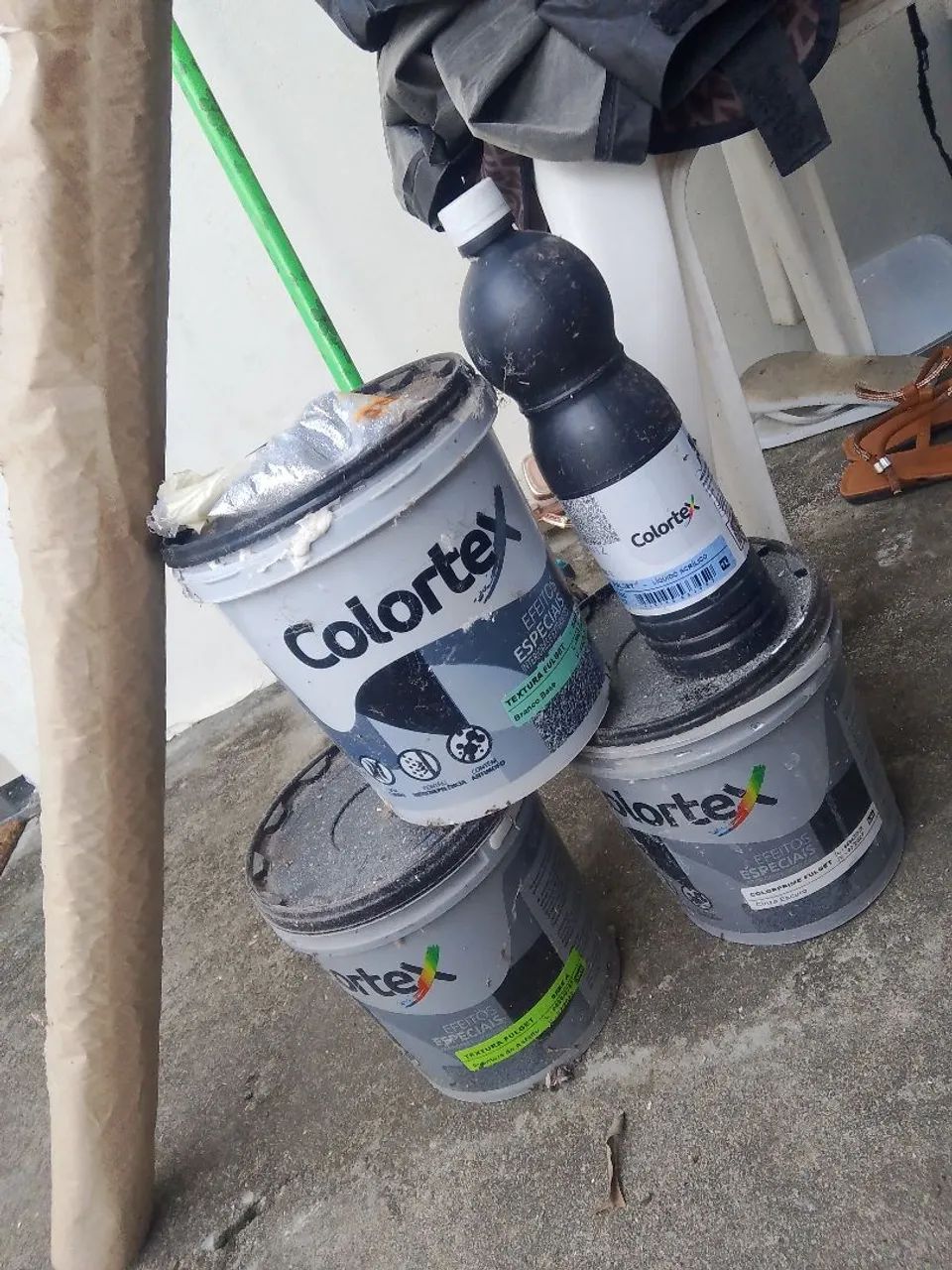 Vendo textura fulget da para fazer 7 metros 