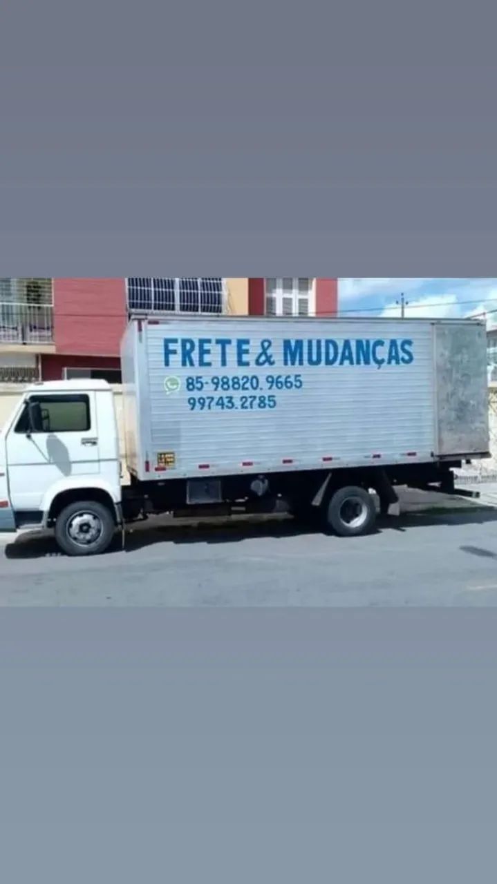 Mudanças baú 6m 