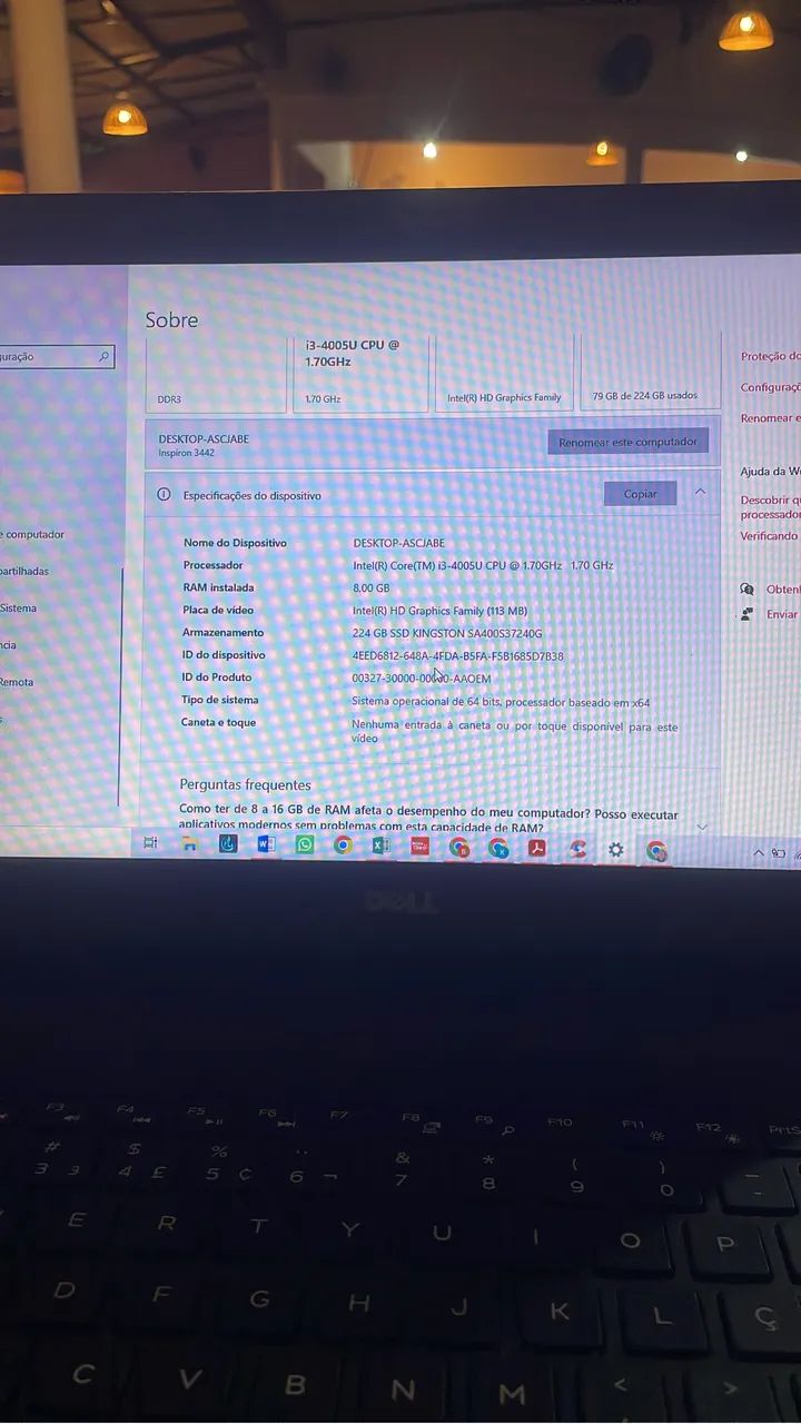 Computador Dell em ótimo estado - Foto 4