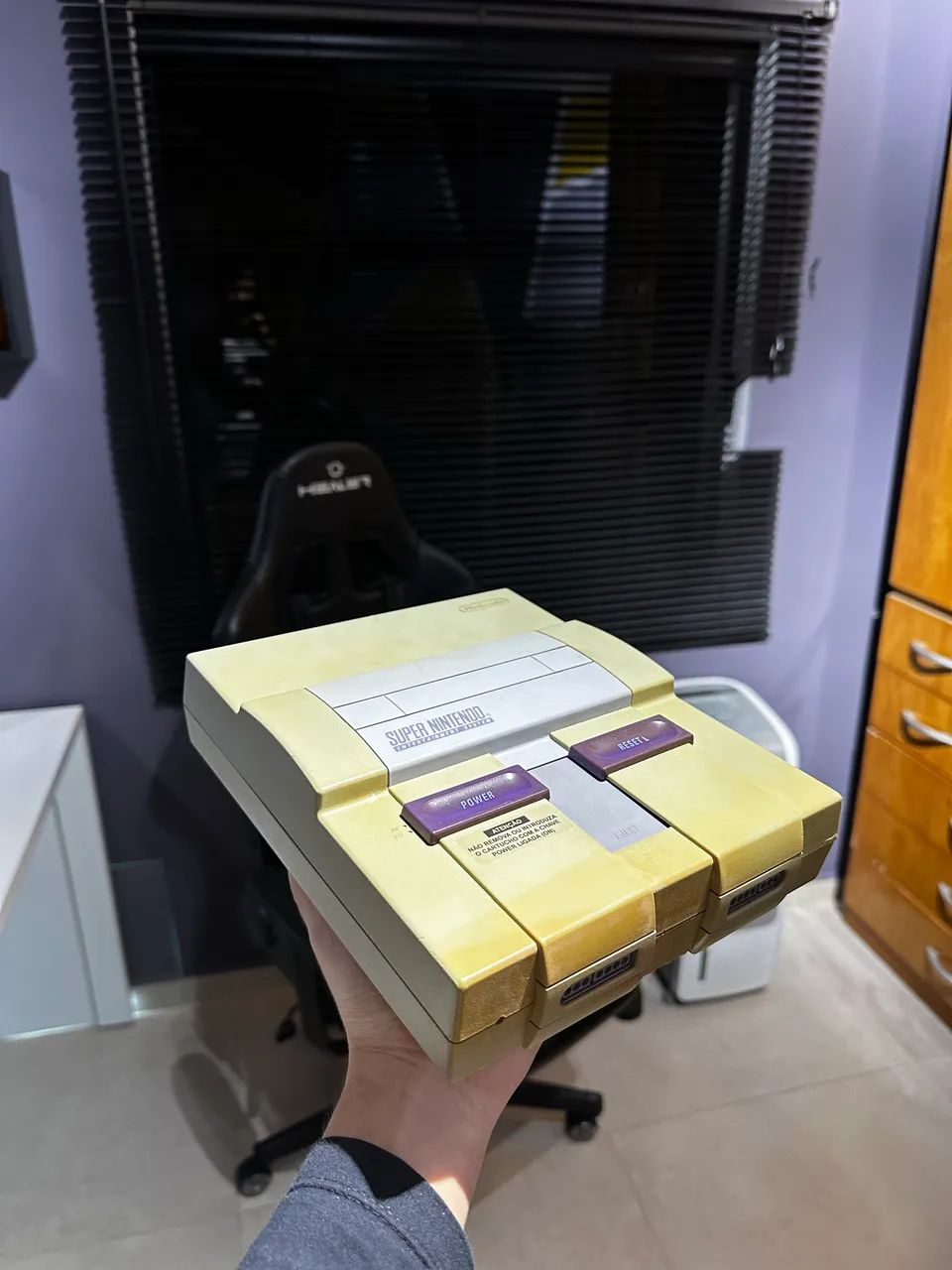 Carcaça completa super nintendo