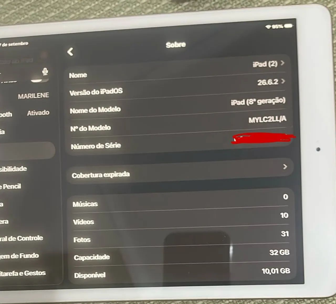 iPad 8ª geração - 32GB Wi-Fi  - Foto 3