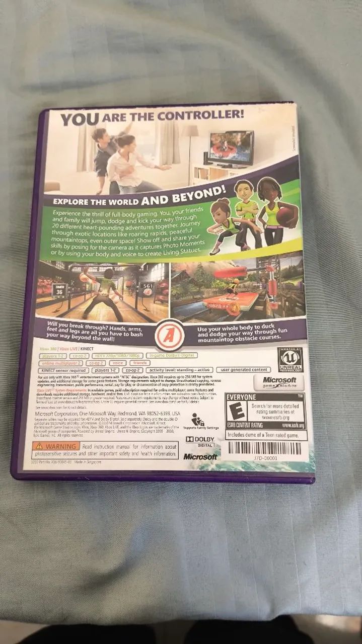 Kinect Adventures Original (usado) - Foto 2