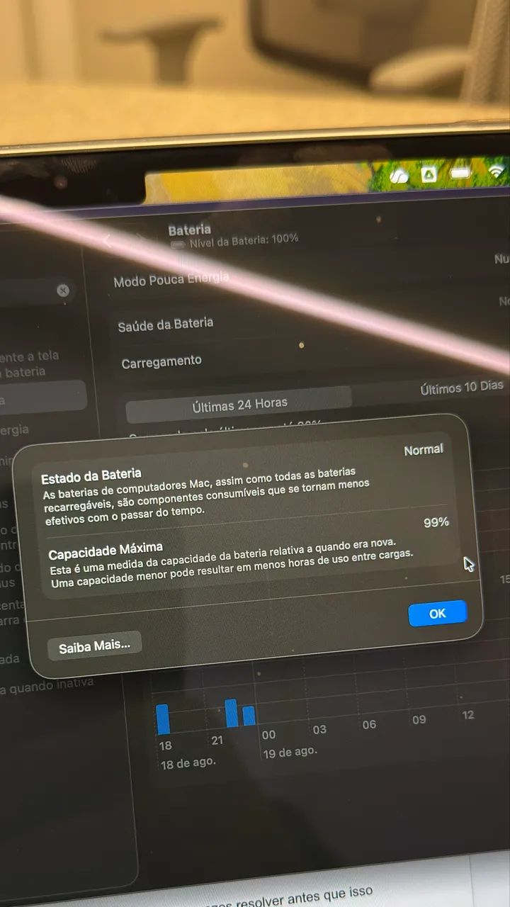 MacBook Air M4 256gb (perfeito estado) - Foto 4