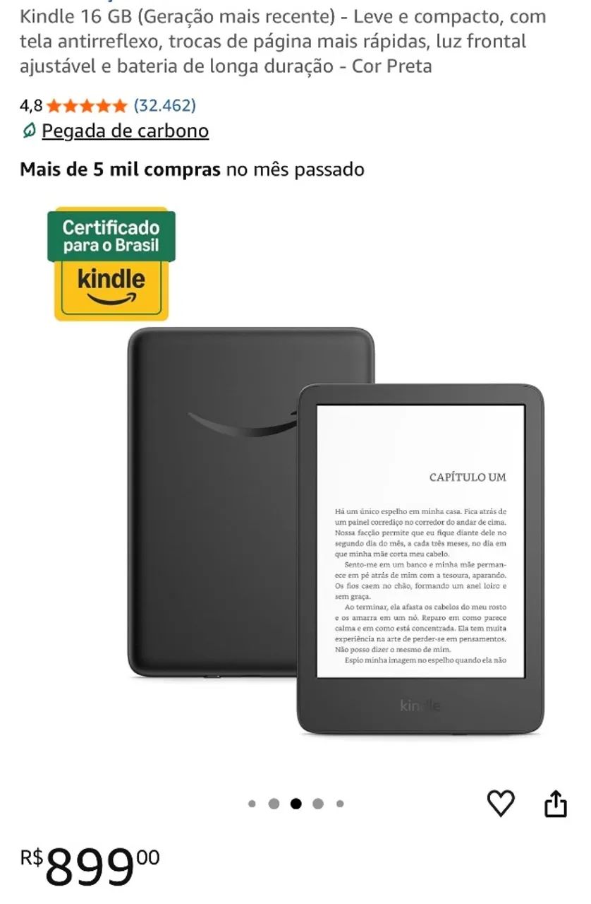 Kindle 11ª geração 2024 - Foto 3