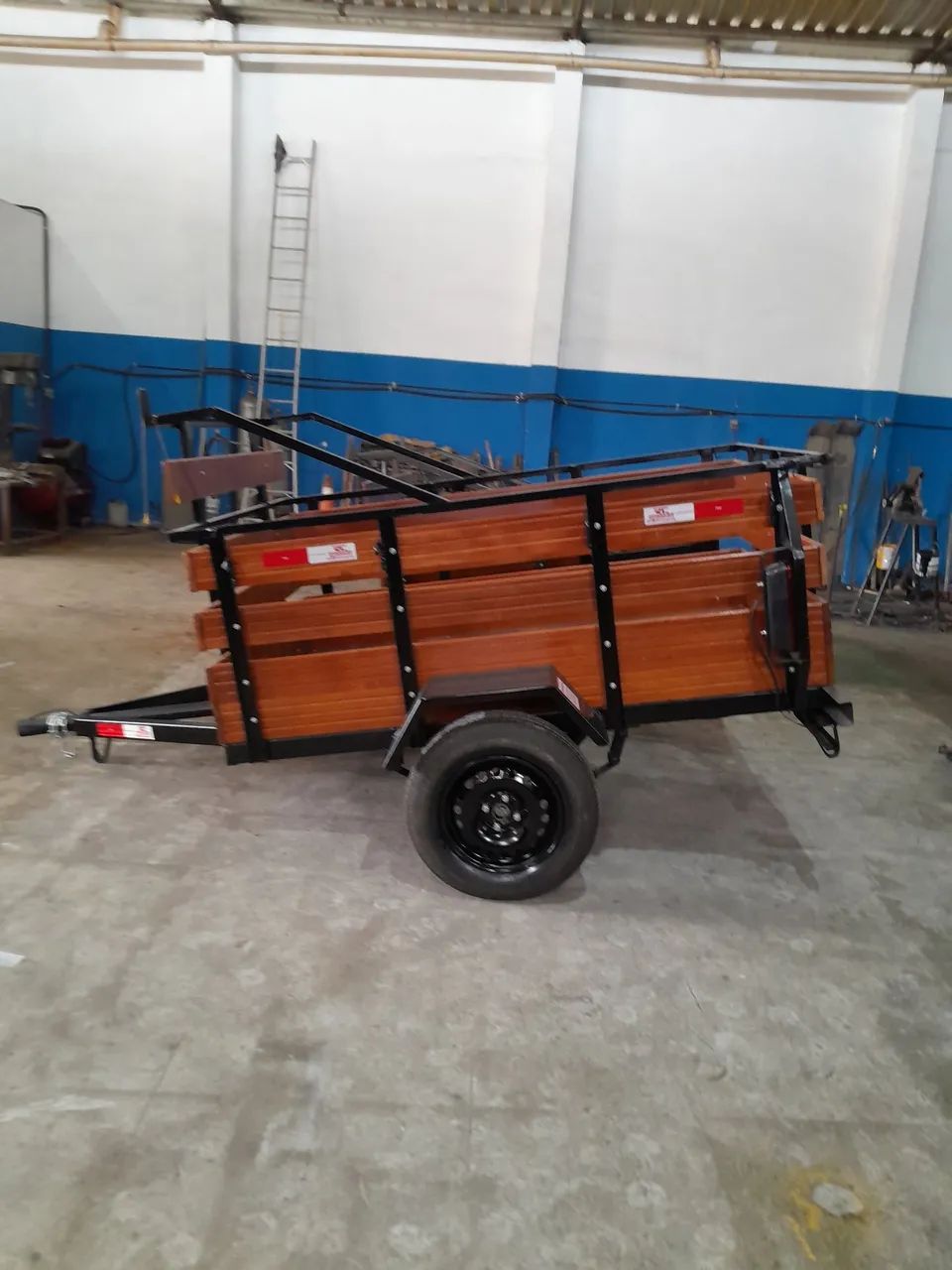 Carretinha e engate  - Foto 3