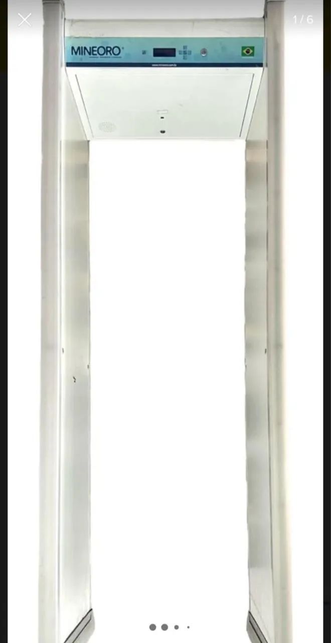 Portal Detector De Metais 8 Zonas Mp36 Mineoro - Foto 2