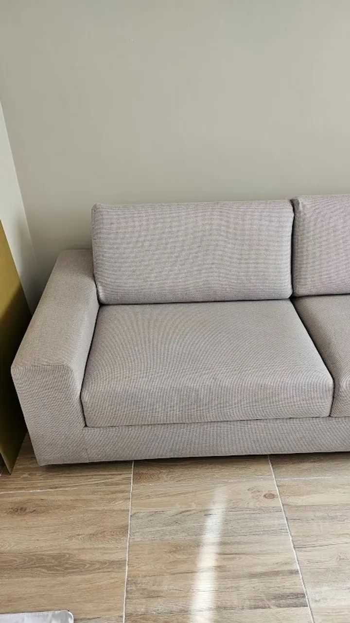 Sofá cinza claro 2 lugares | Marca Líder - Foto 2