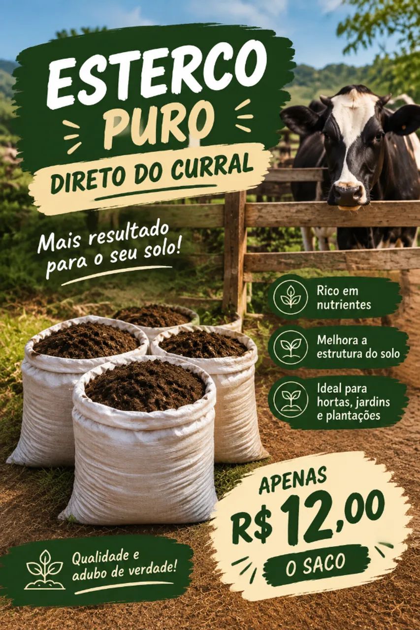 Esterco puro 