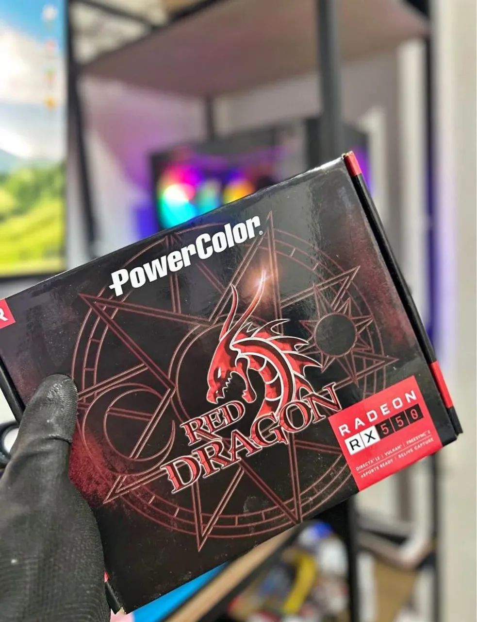 RX 550 Radeon 4gb
