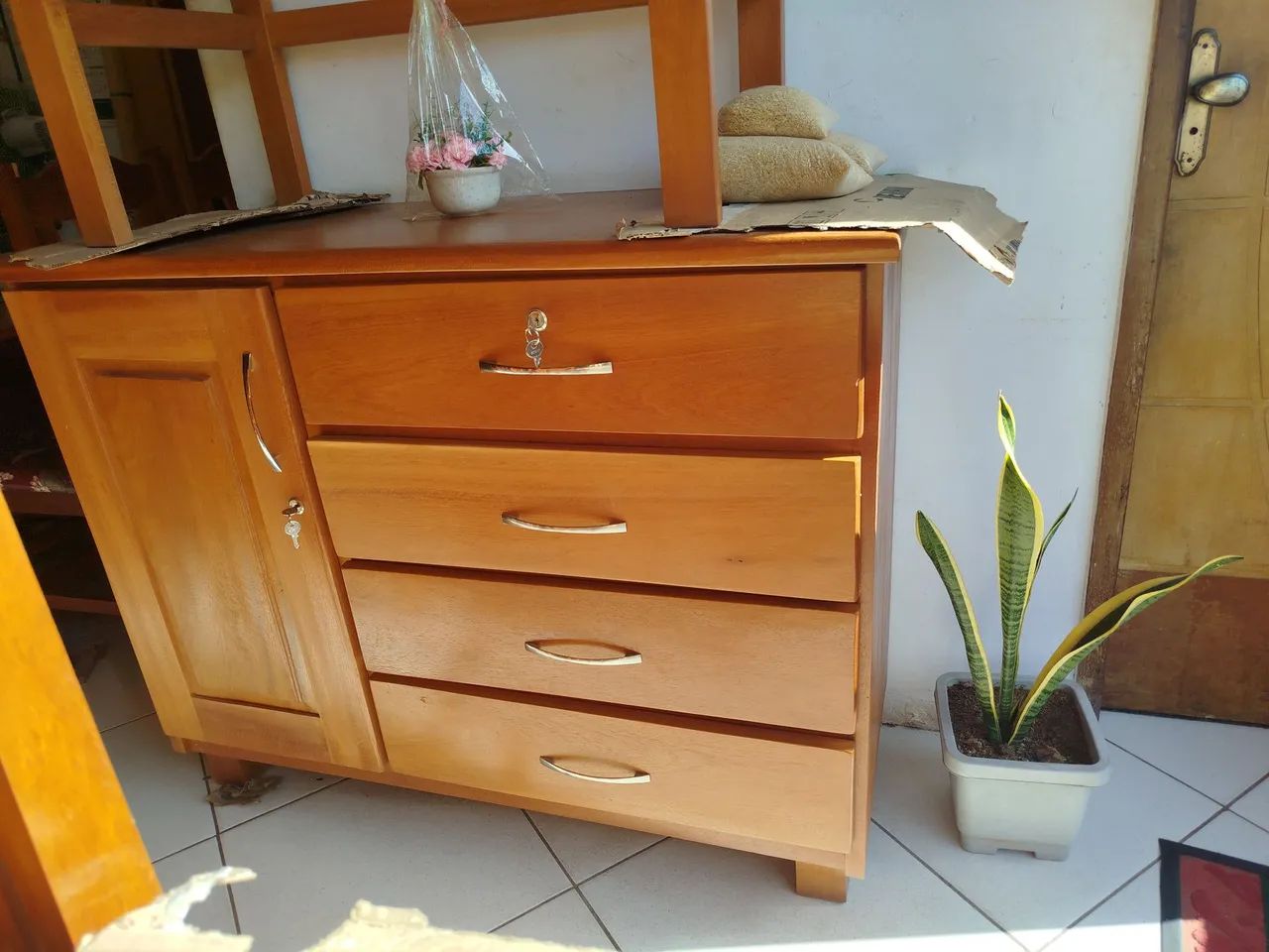 Cômoda em madeira - Foto 5
