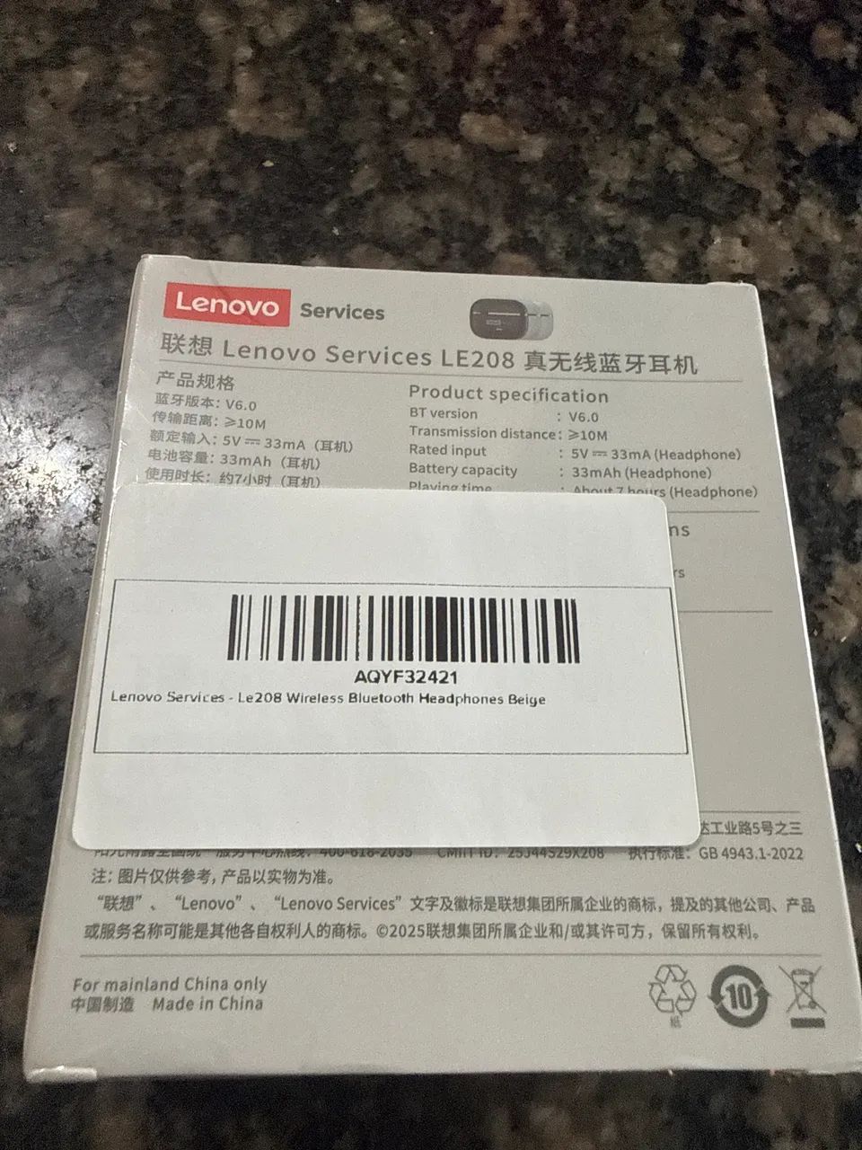 Fone Lenovo Services LE208 - Foto 2