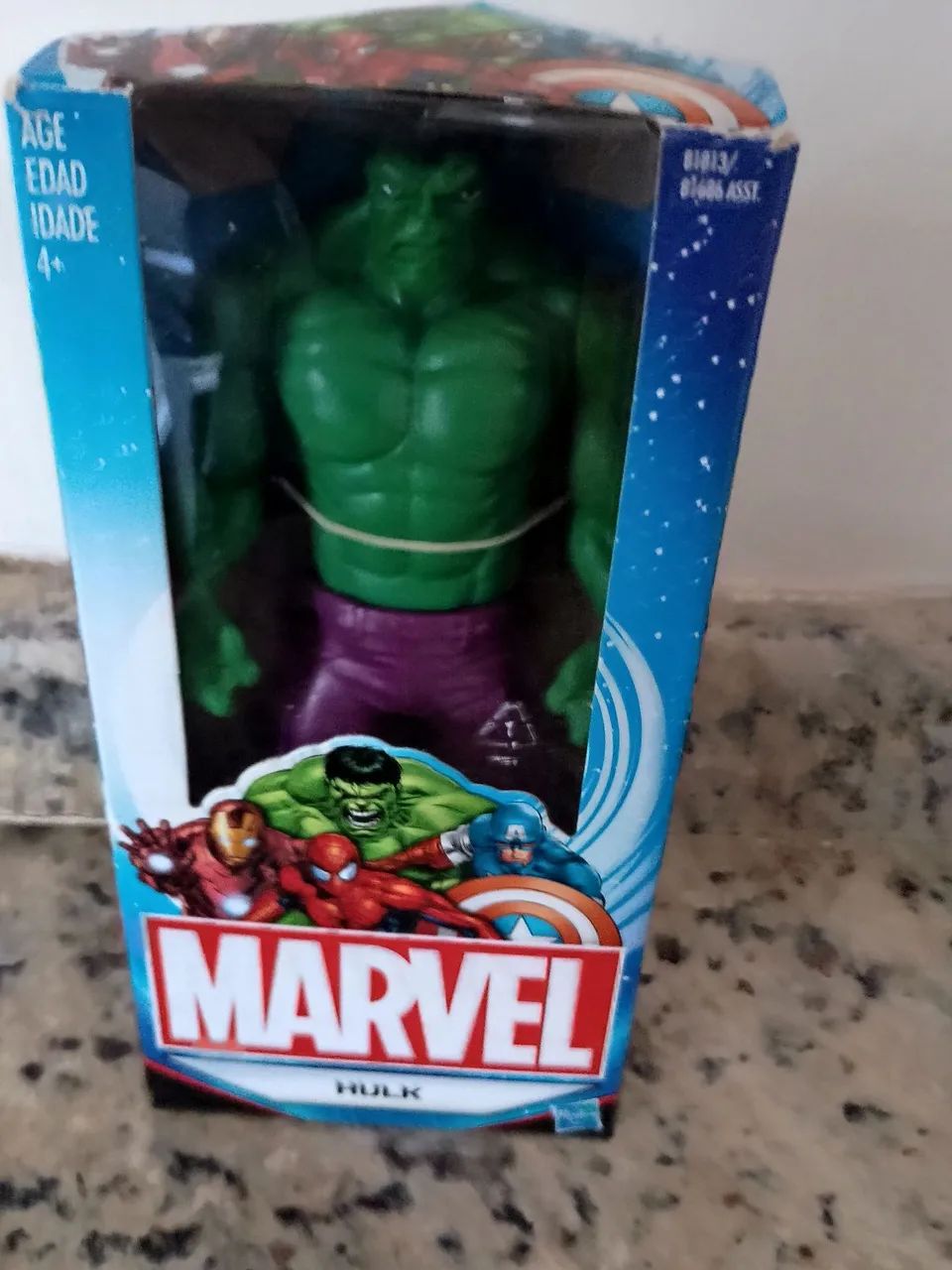 Miniatura Boneco Huck Marvel Avengers  - Foto 4