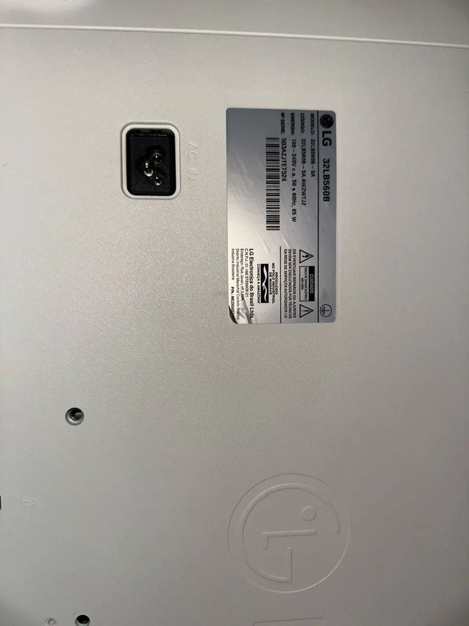 TV LG 32 MUITO CONSERVADA NÃO É SMART ( ENTREGO ) - Foto 3
