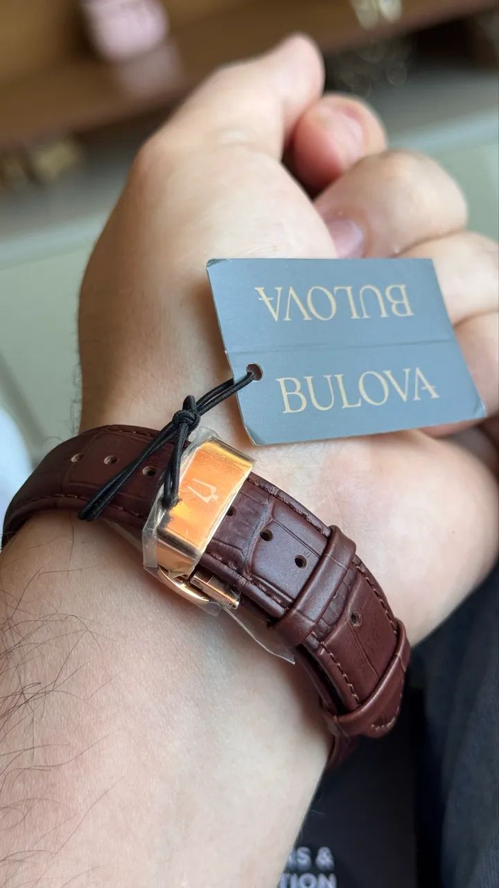 BULOVA | LACRADO | c/ plástico de proteção  - Foto 2