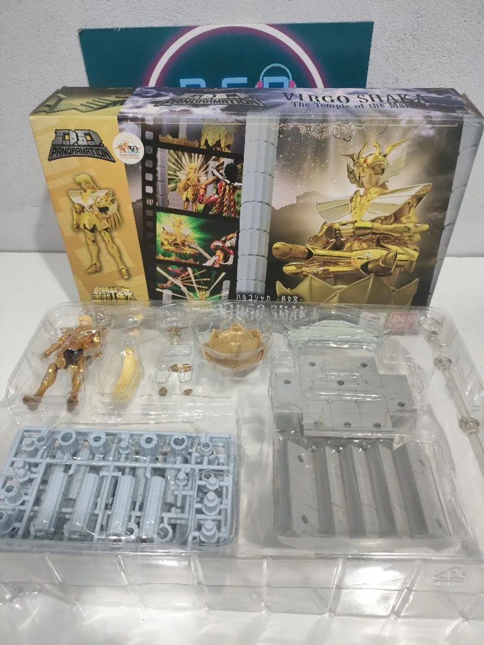 Virgo Shaka - Action Figure Bandai Original Completo  - Foto 3