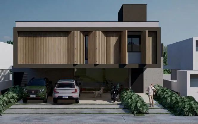 Casa de Alto Padrão com Elevador e Área de Lazer Completa - Alphaville Nova Esplanada - Vo - Foto 2