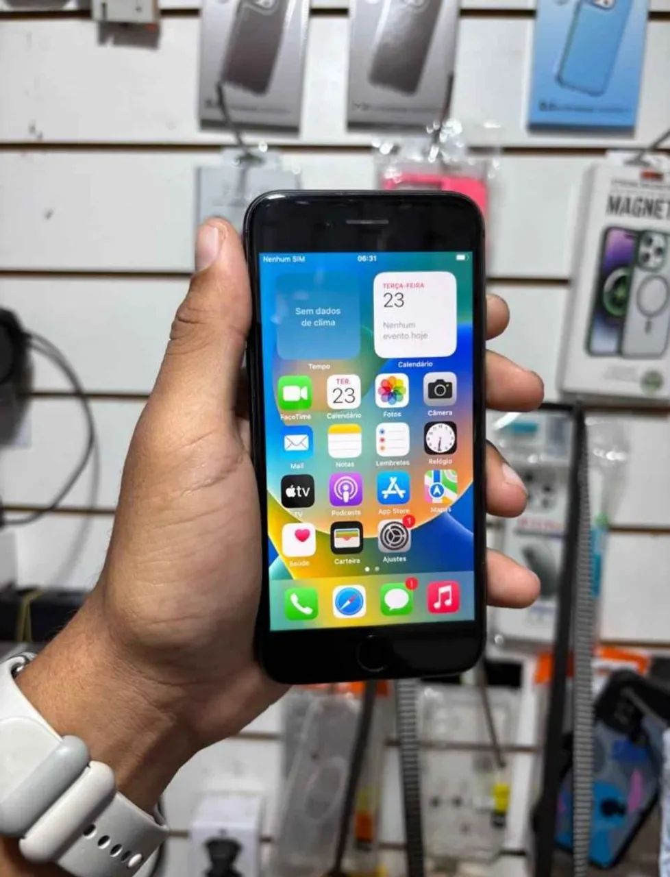 iPhone 8 Black 64GB NFC chip off touch ID  - Foto 4