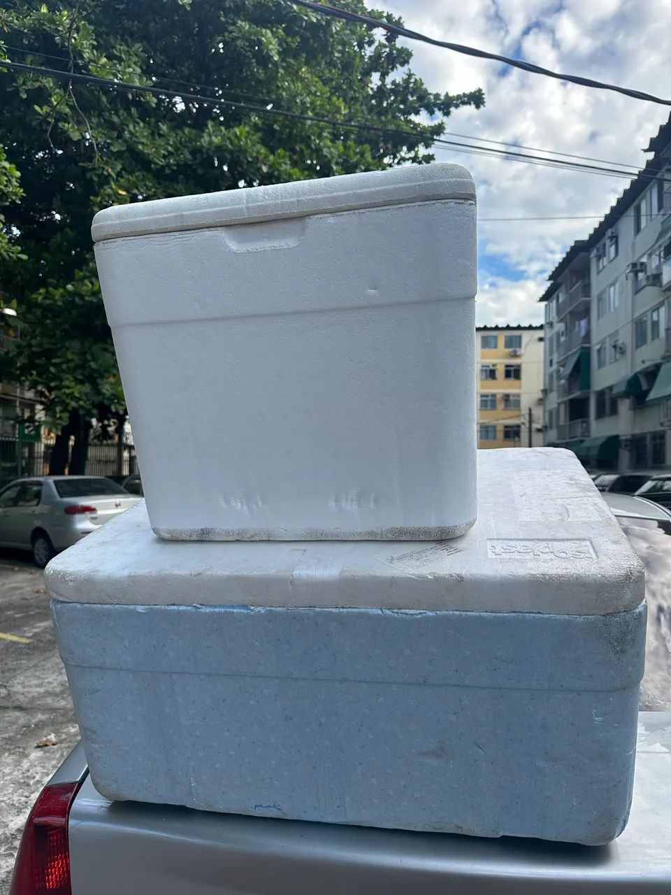 Oportunidade! Kit Caixas Térmicas (Isopor) - Pouquíssimo Uso!