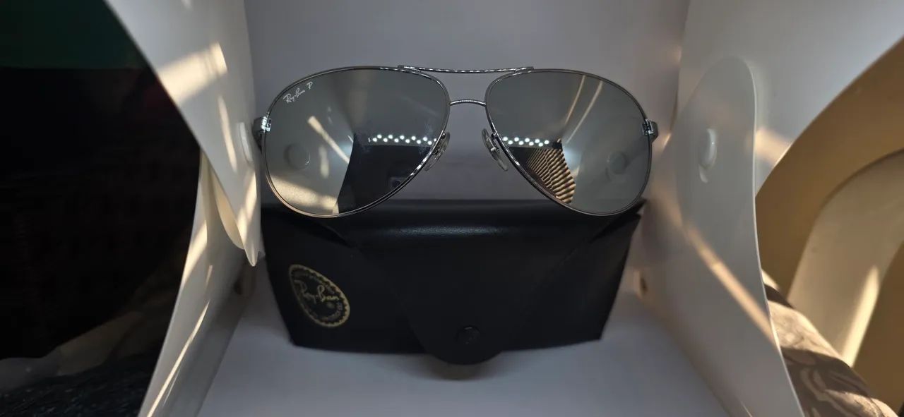 OCULOS RAY BAN AVIADOR ESPELHADO 
