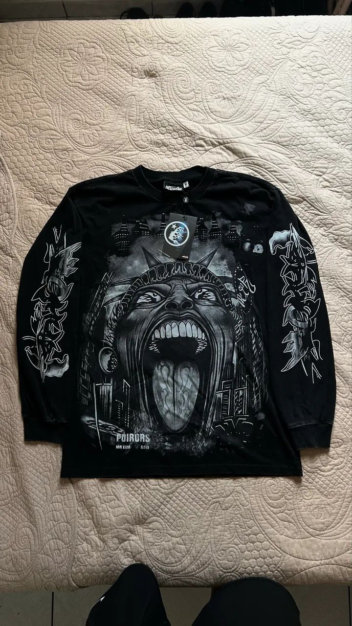 Camiseta Hellstar Liberty long sleeve