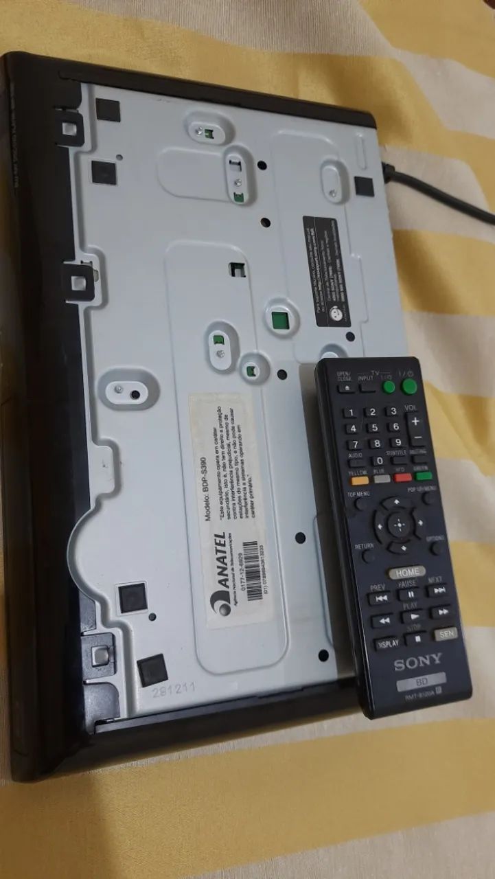 Blu-ray Sony s390 + controle funcionando normalmente. - Foto 3