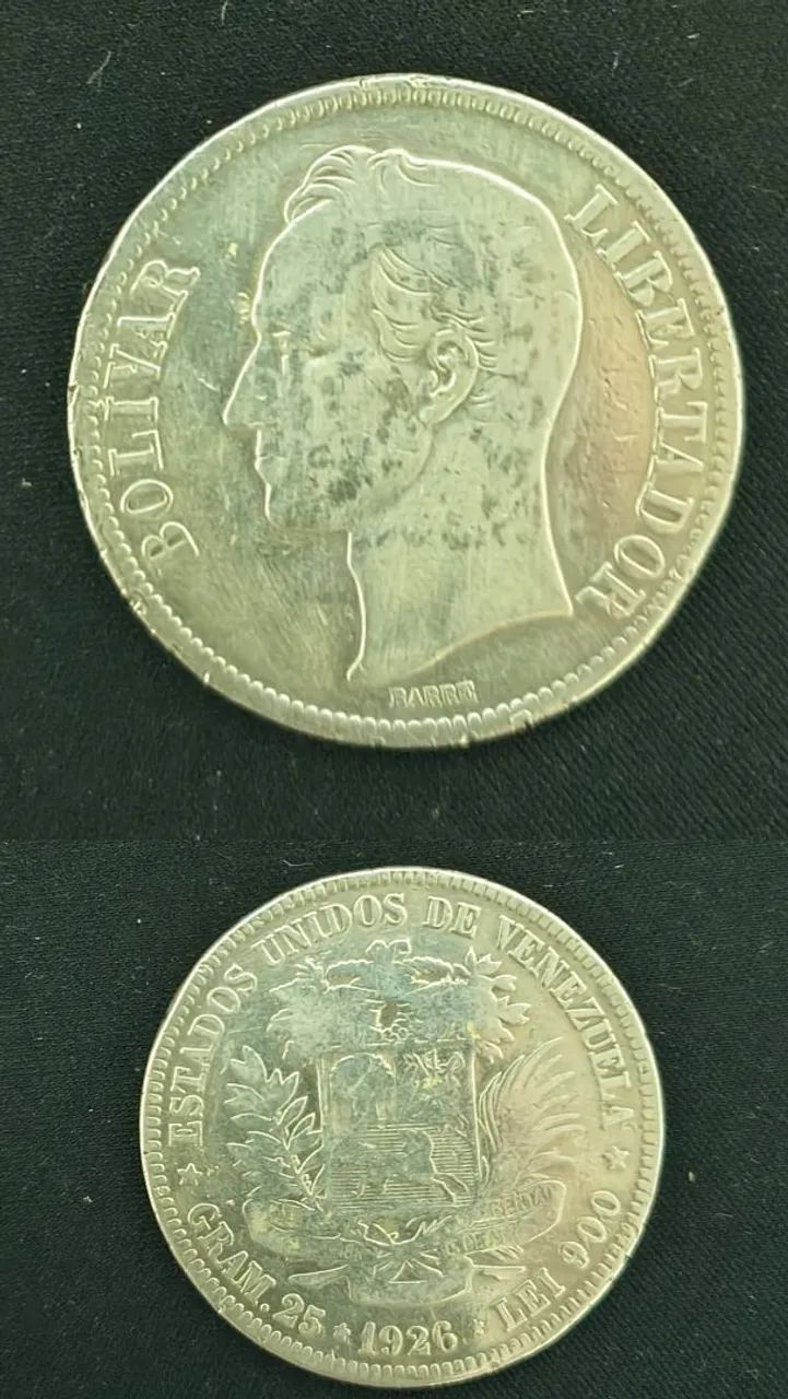 Moedas antigas de prata  - Foto 4