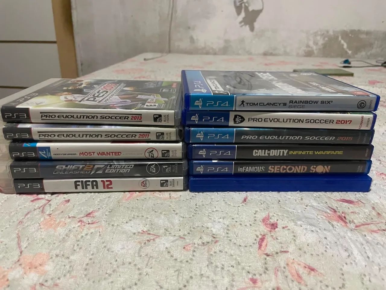 Jogos de ps3 e ps4 em ótimo estado 