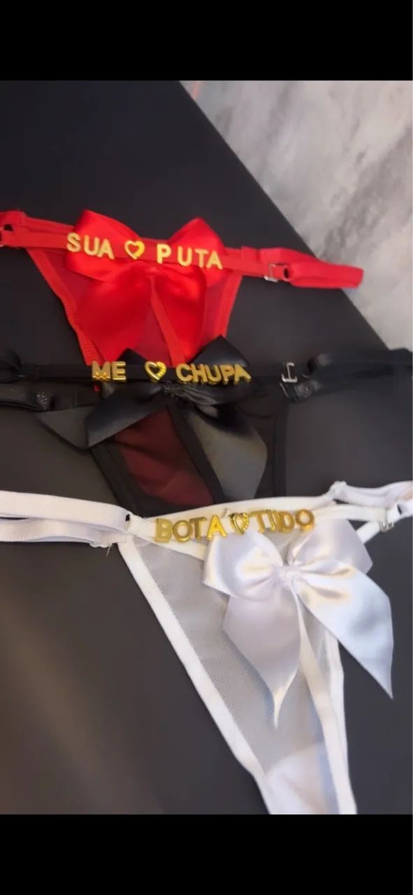 Calcinha personalizada