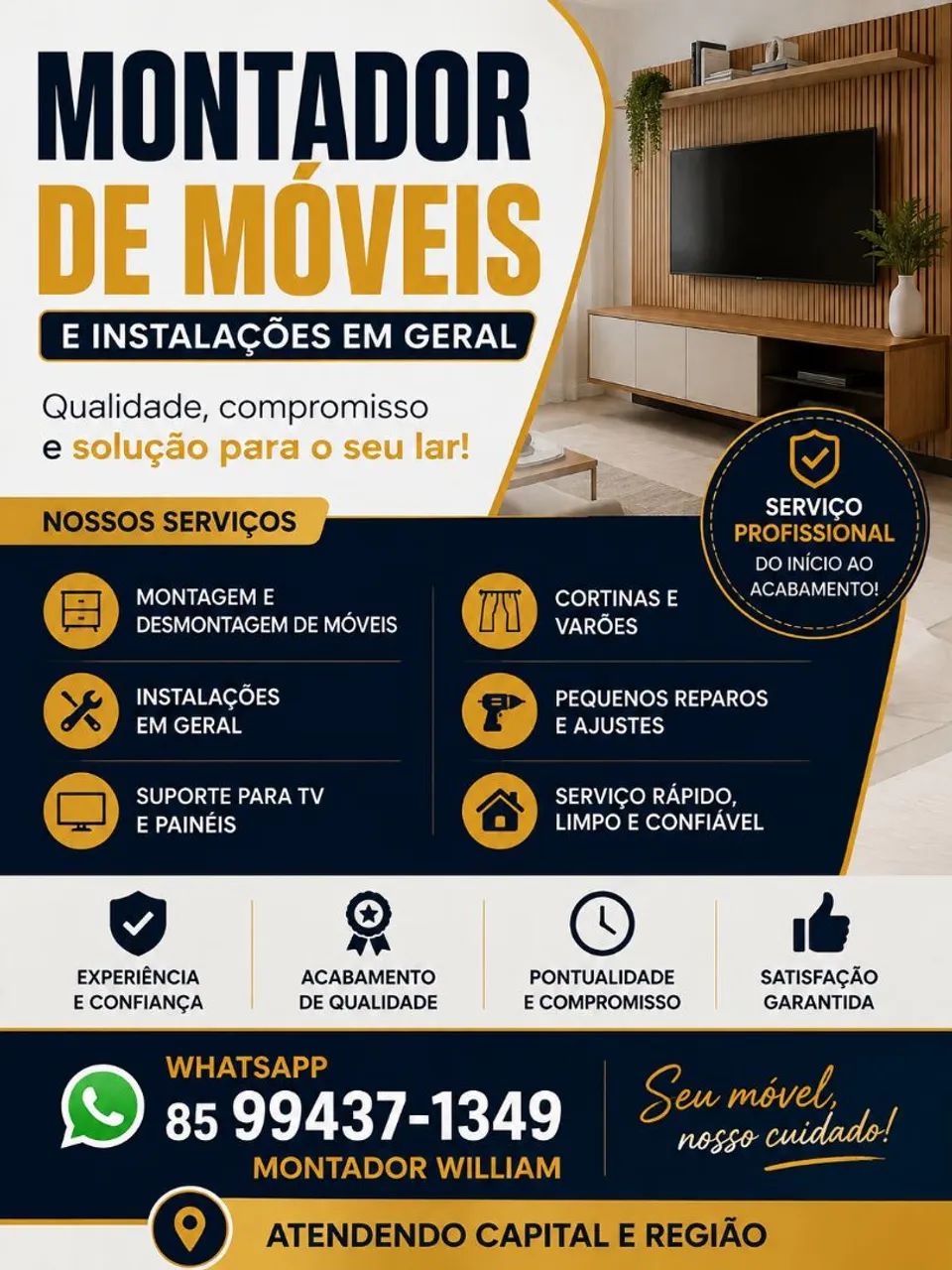 Montador de móveis 24h