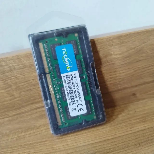 Memoria DDR3 8gb Tecmiyo 1600MHz Para Notebook