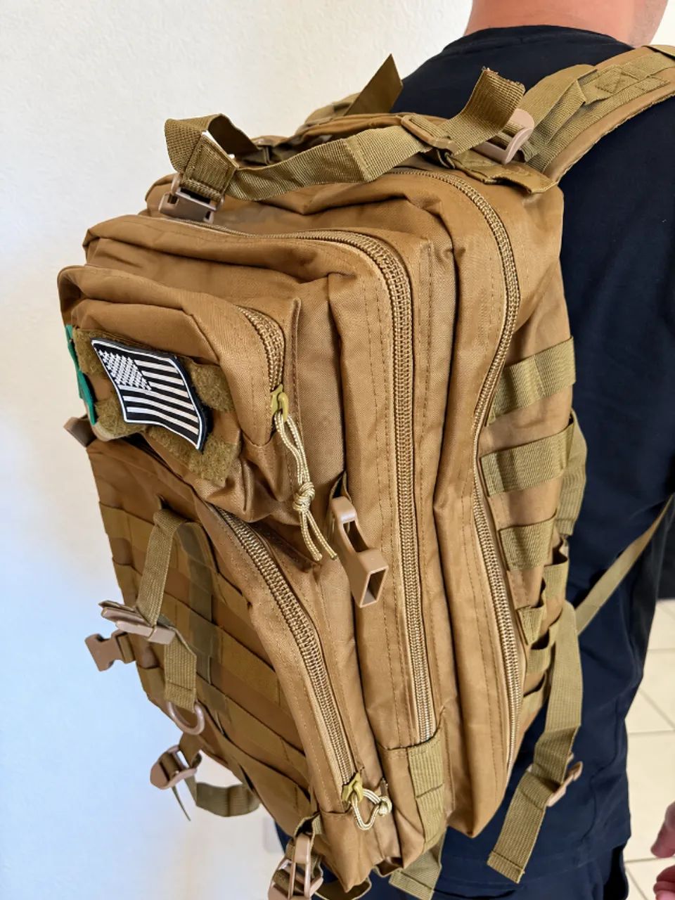 Mochila tática 50L impermeável - Foto 2