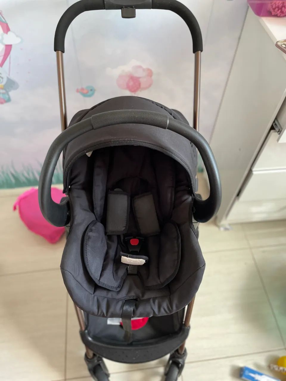 Kit carrinho de bebê 65578371211778125