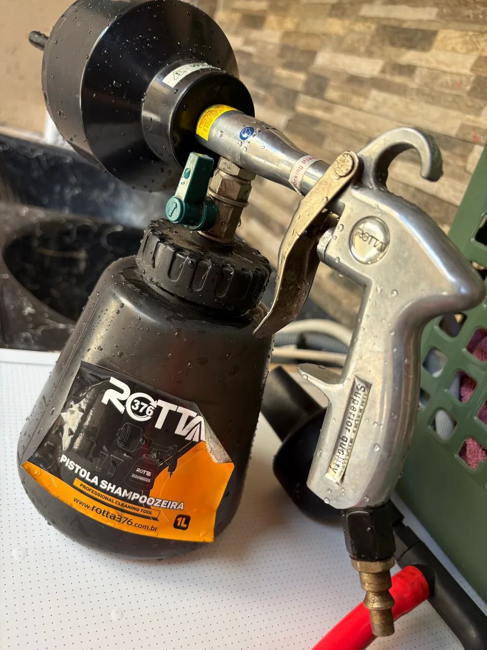 Pistola shampoozeira(2 bicos)