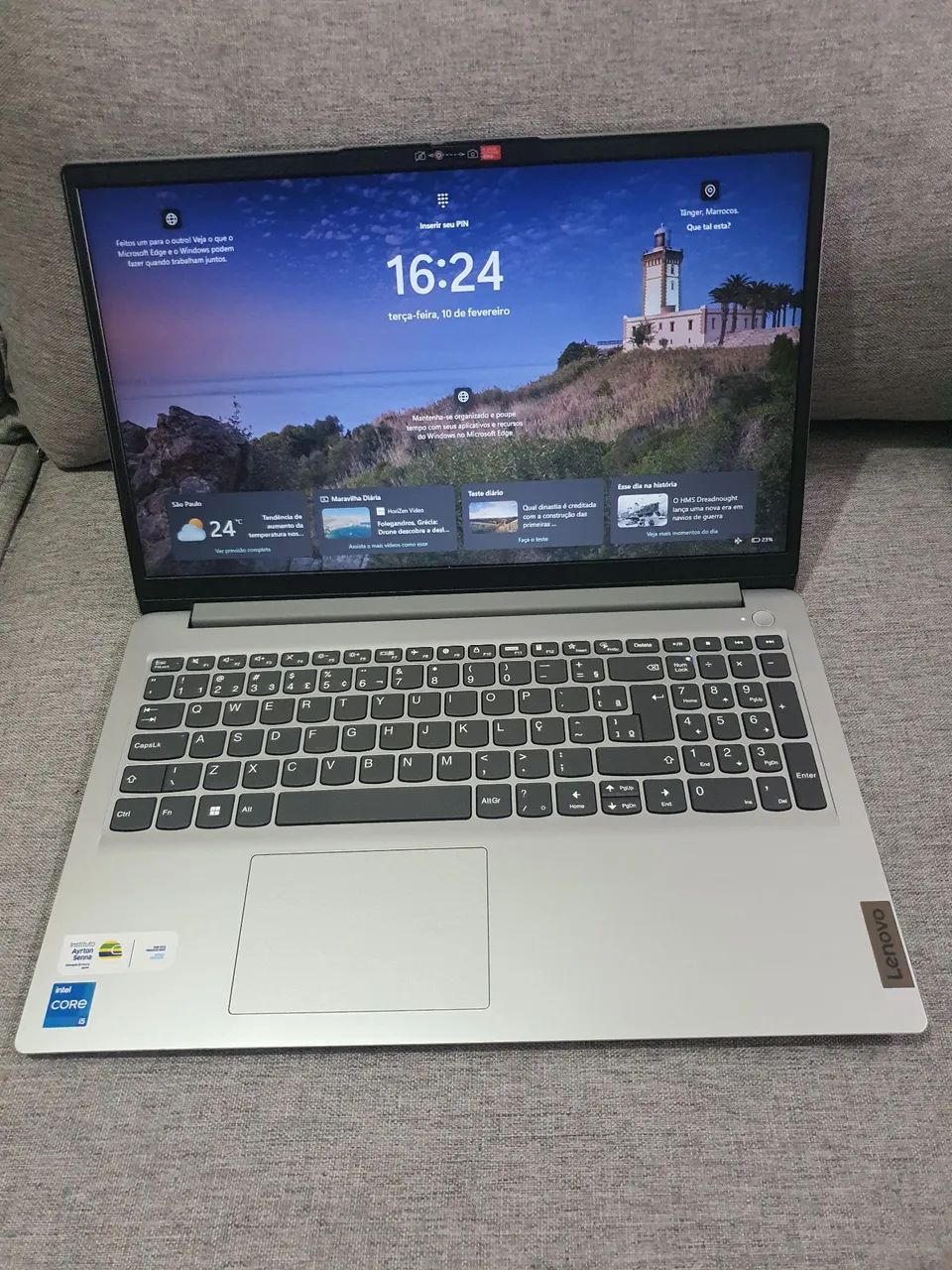 Notebook Lenovo IdeaPad 1 15IAU7 Intel CORE I5 8GB 512 GB SSD Tela 15.6" Windows 11 - Foto 2
