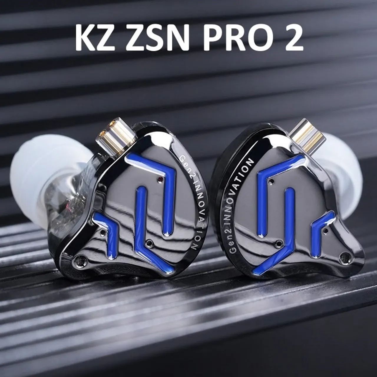 Fone KZ ZSN PRO 2 (sem microfone). @importech_084 - Foto 2