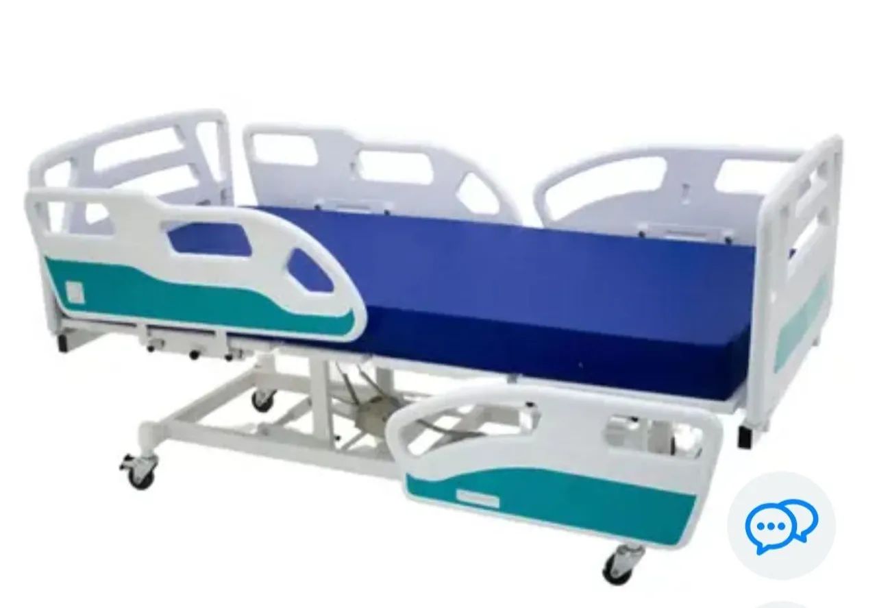 Cama hospitalar residencial + colchão hospitalar D33 + colchão pneumatico 