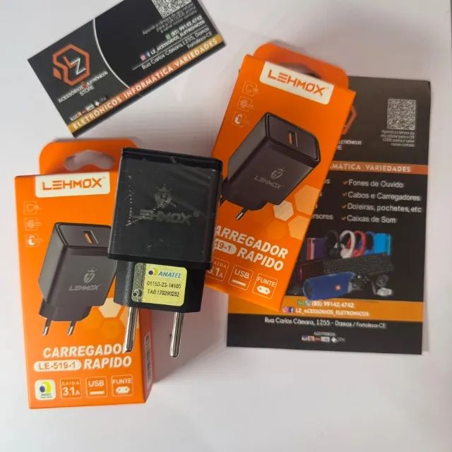 Fonte USB Carregador LEHMOX
