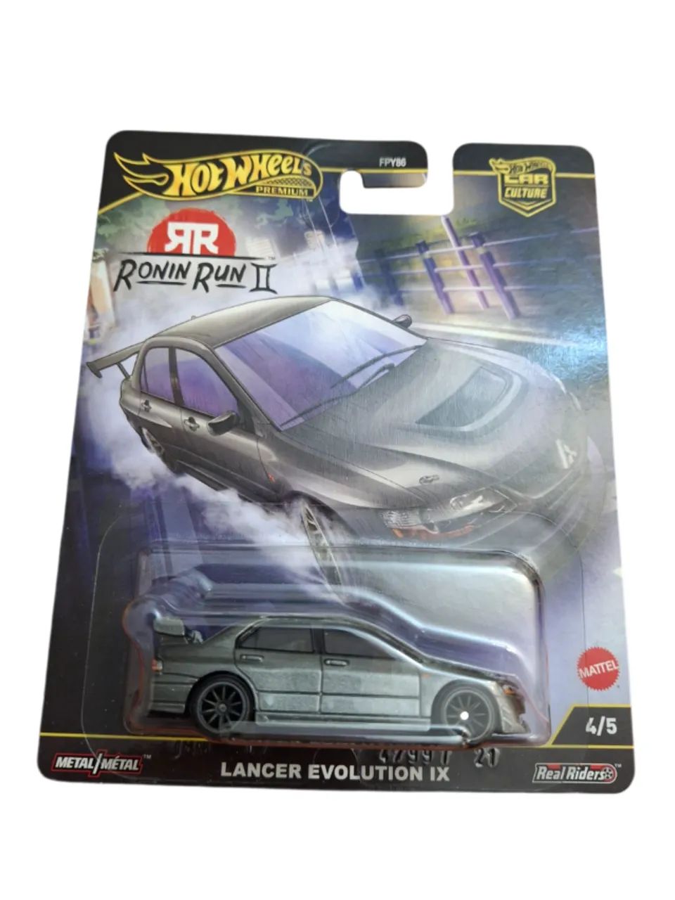 Hot Wheels 2025 Premium Car Culture Ronin Run 2 Lancer Evolution Ix