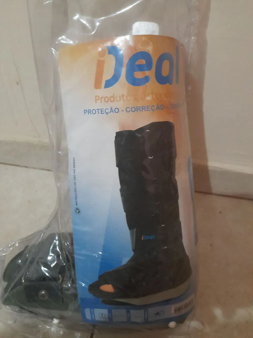 Bota imobilizadora robofoot