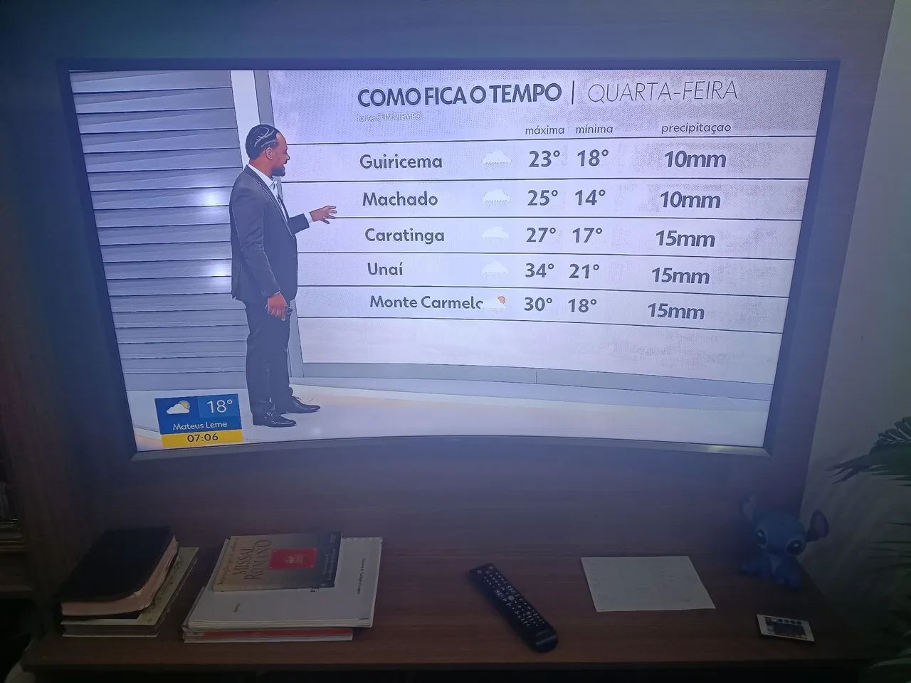 Smart TV Samsung LED Curva de 48 polegadas muito boa  - Foto 4