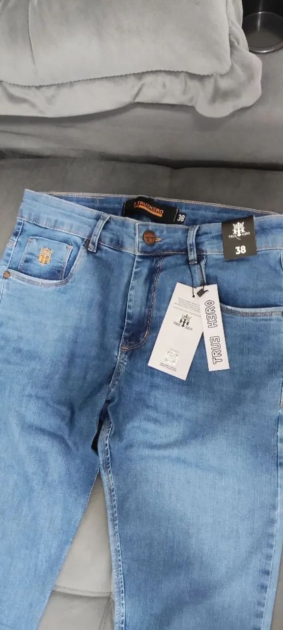Calça Jeans TRUE HERO Masculina - Foto 3